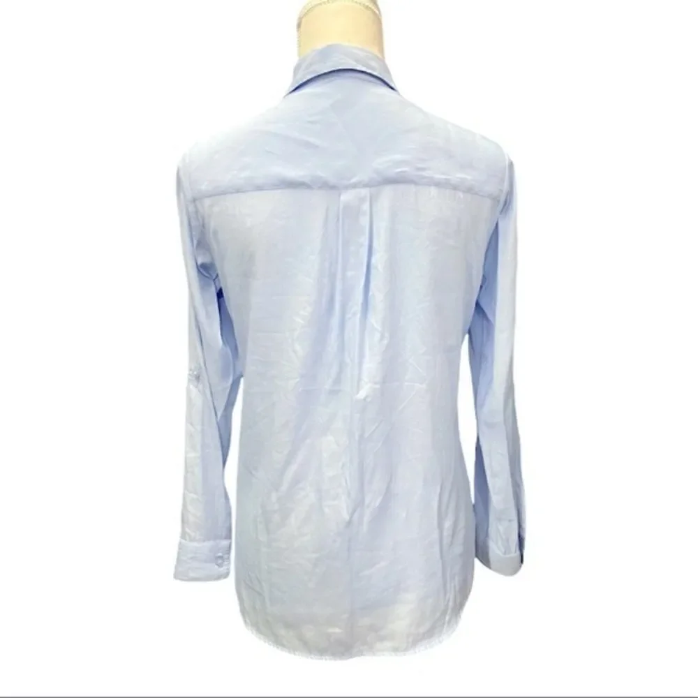 Express Floral Embroiled - The City Button‎ Down Shirt - Size XS